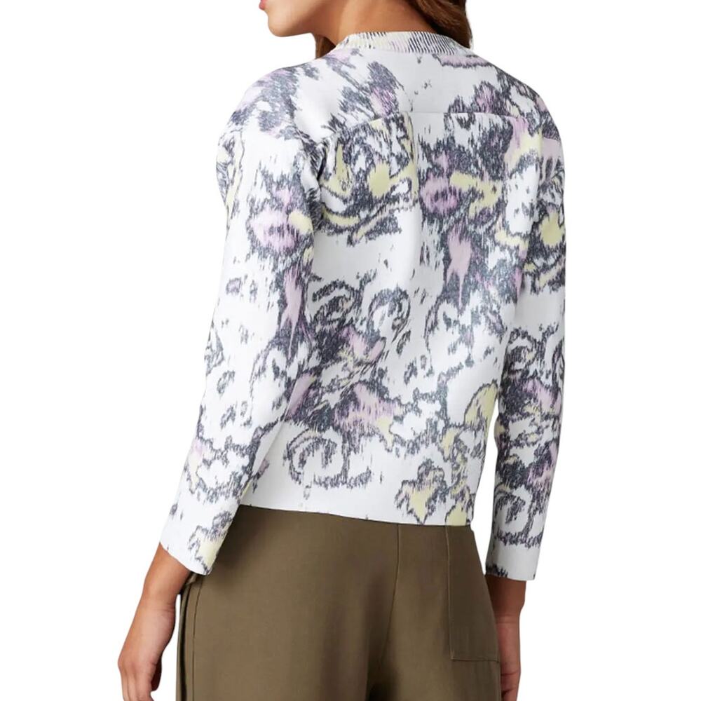 3.1 Phillip Lim White Abstract Daisy Pullover Sweater - Picture 3 of 12